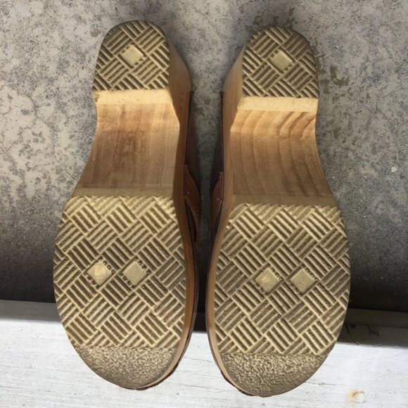 Sven Brown Suede Penny Loafer Clogs, size 39 - Picture 5 of 7